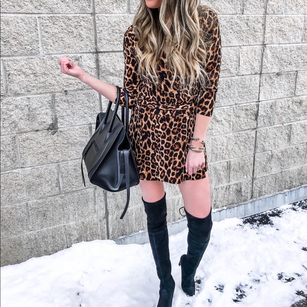 NWOT Leopard skort romper